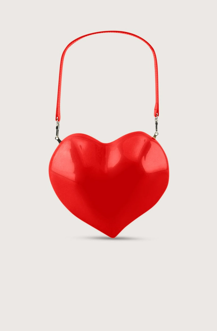 Molded Heart Bag in Retro Red – Simon Miller