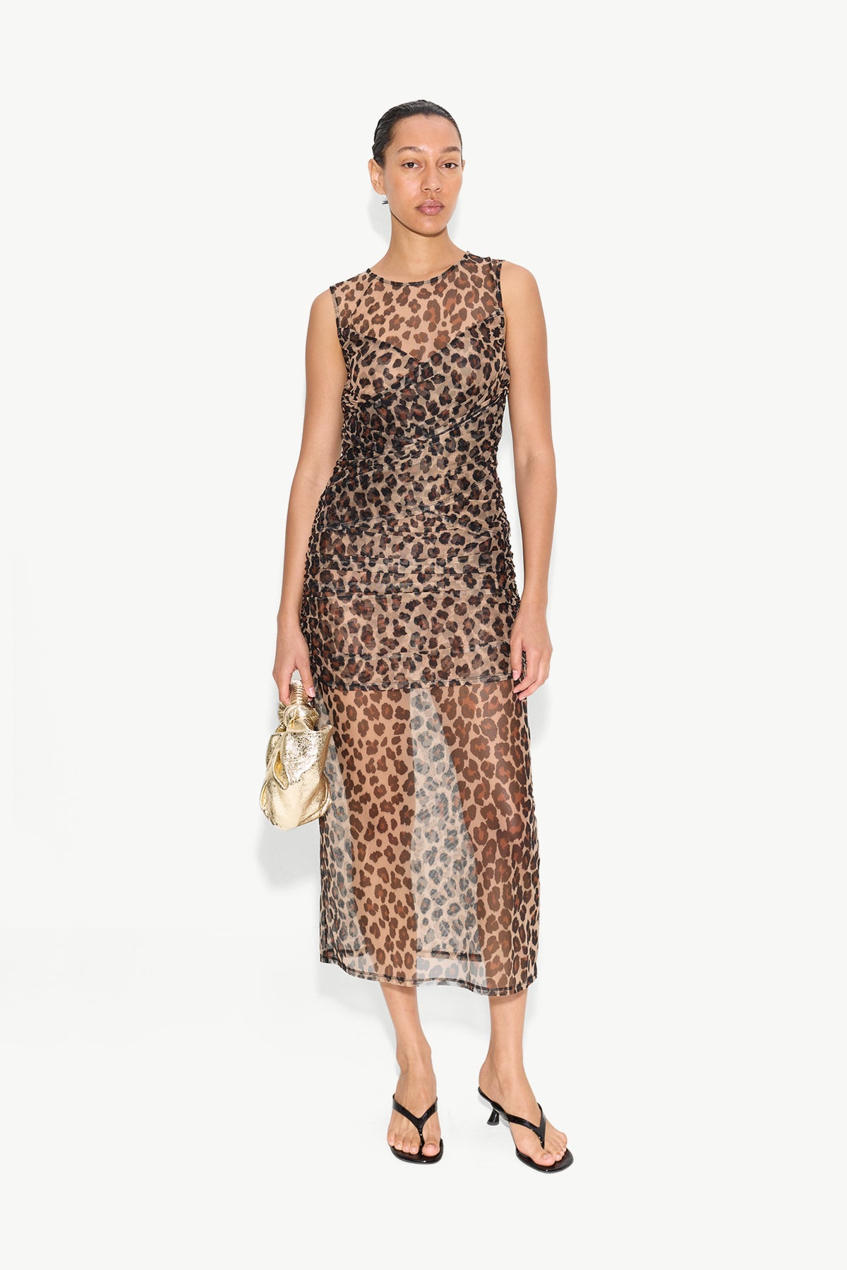 Cheetah maxi dress on sale