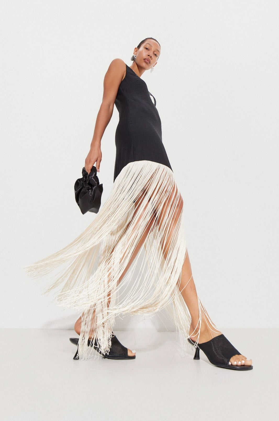 W4454-CASABLANCA-FRINGE-DRESS-BLACK-SEASHELL-PRIMARY