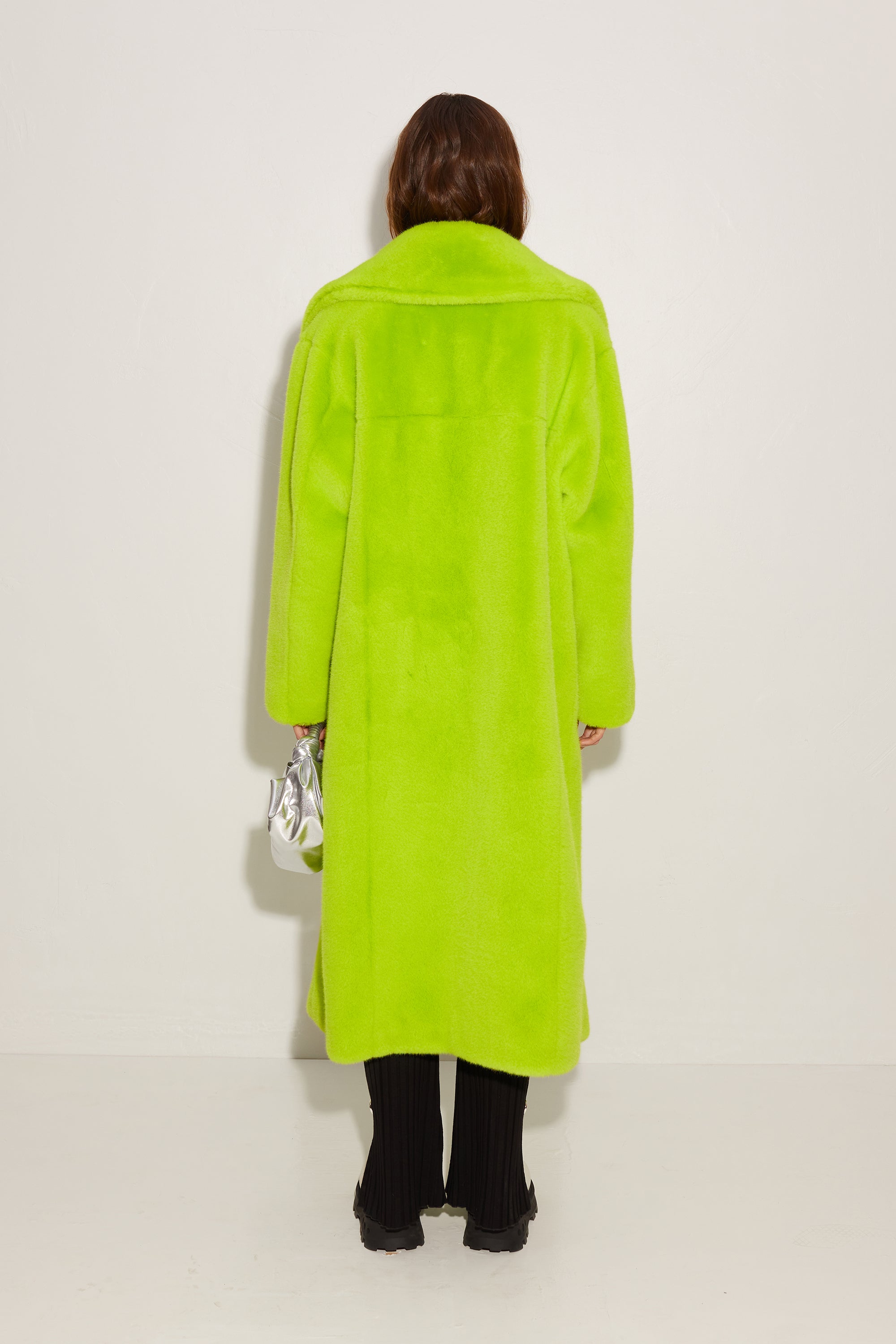 Zara neon clearance coat