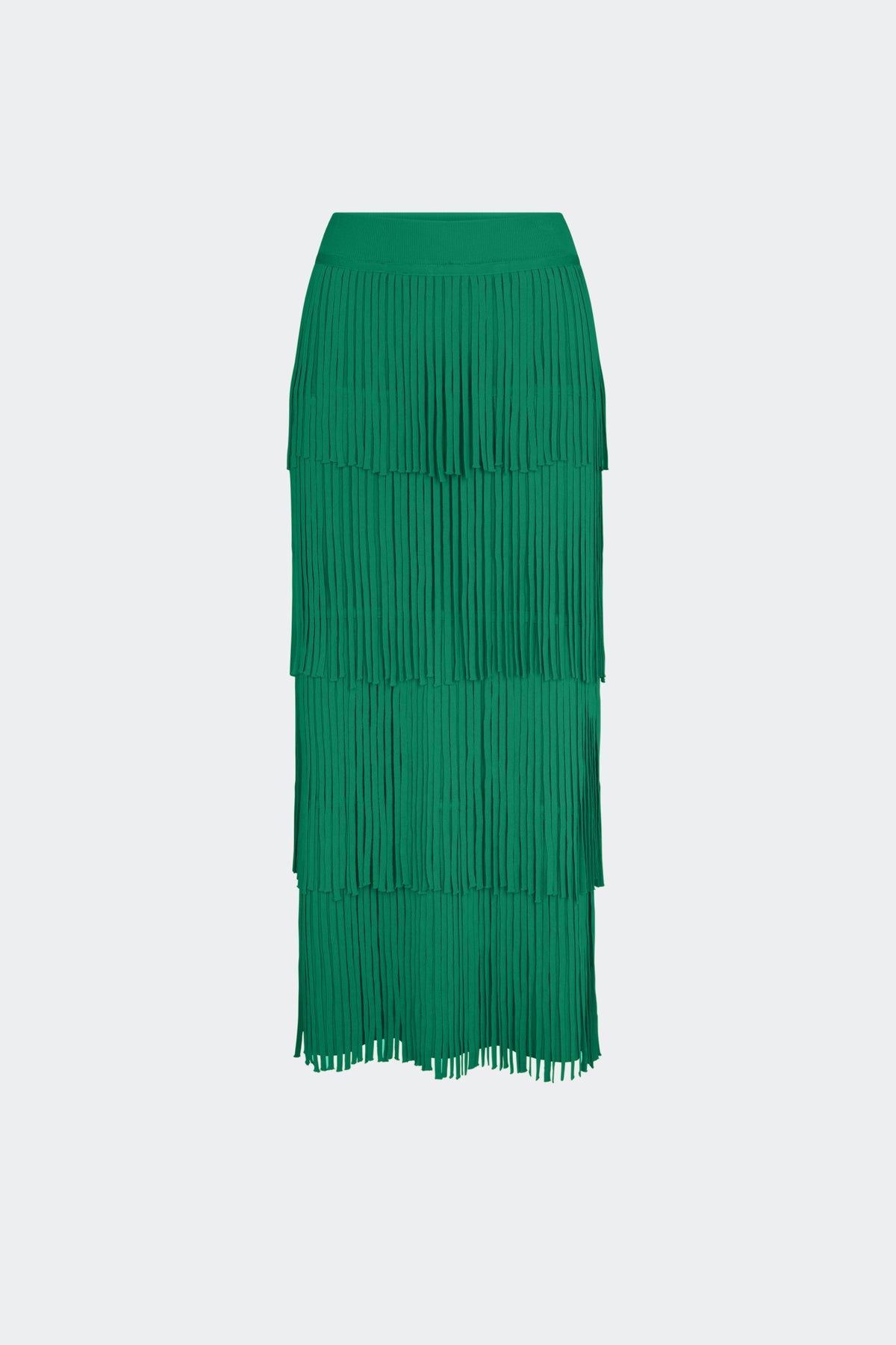 W7193-ZA-ZA-KNIT-FRINGE-SKIRT-JADE