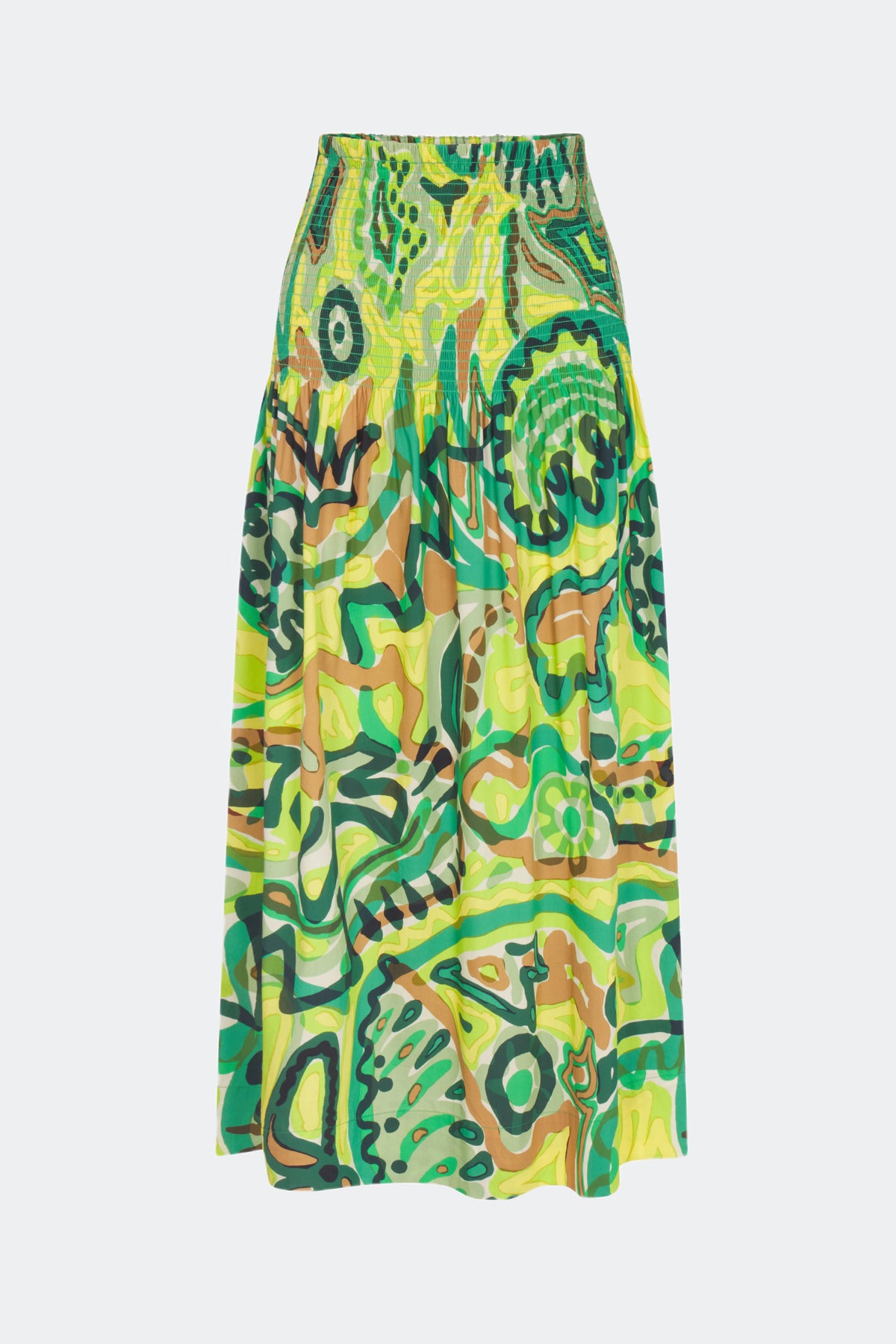 W5230-FLORPOPLINSKIRT-ABSTRACTGREENFLORALPRINT