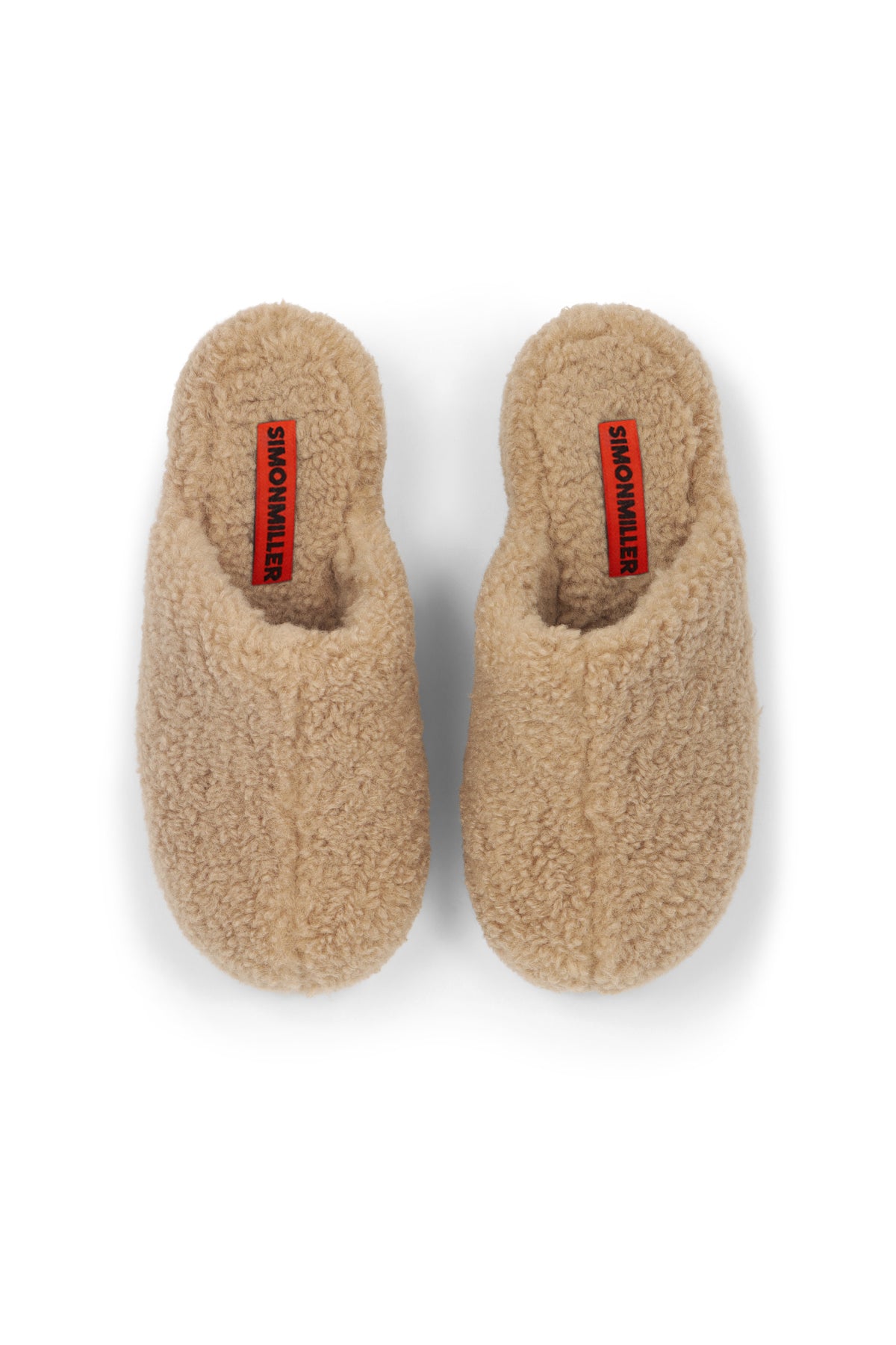 Bubble Clog in Caramel Shearling