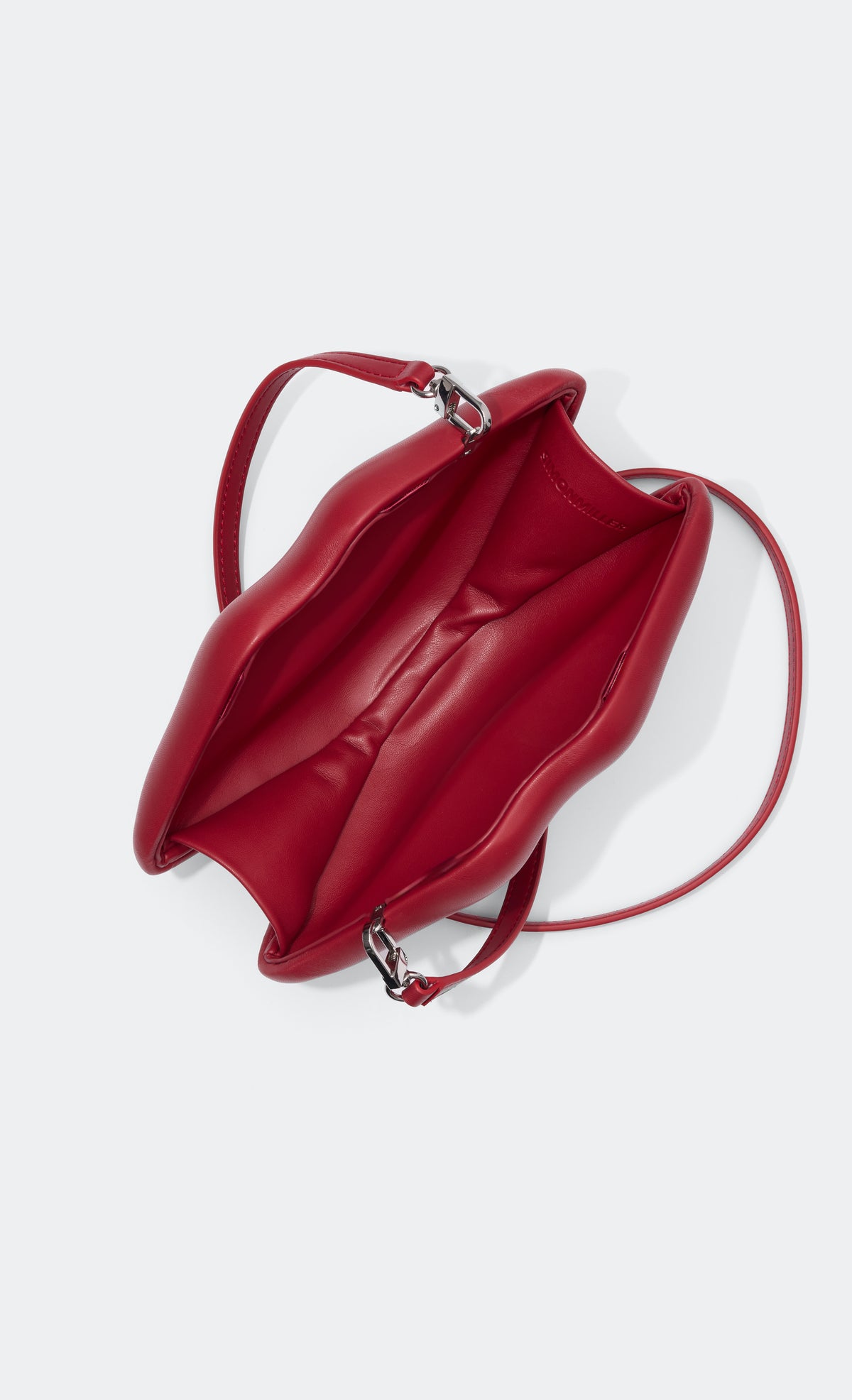 VEGANLEATHERLIPCLUTCH-LUCKYRED