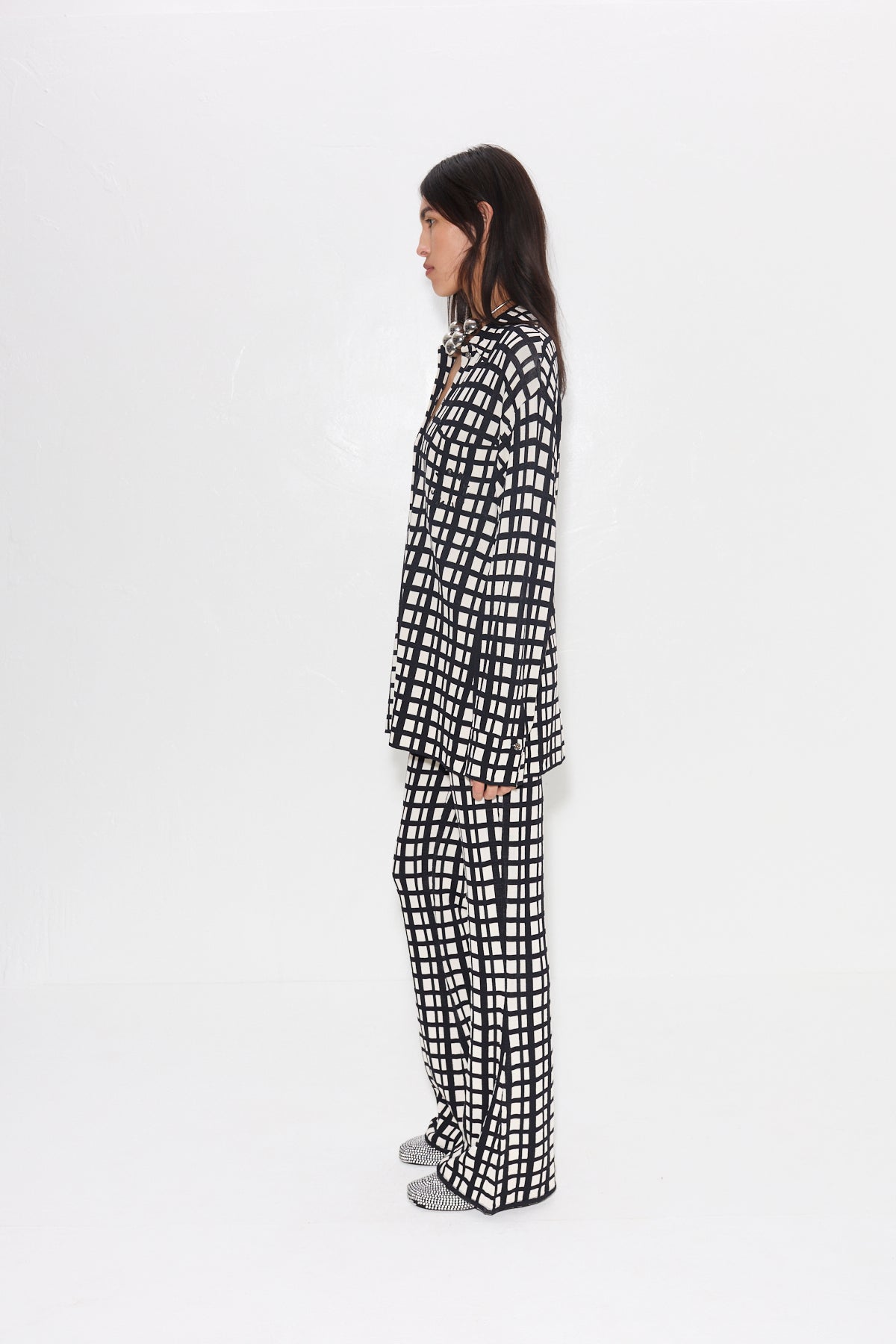 Knits By Whitsett Pant in Windowpane