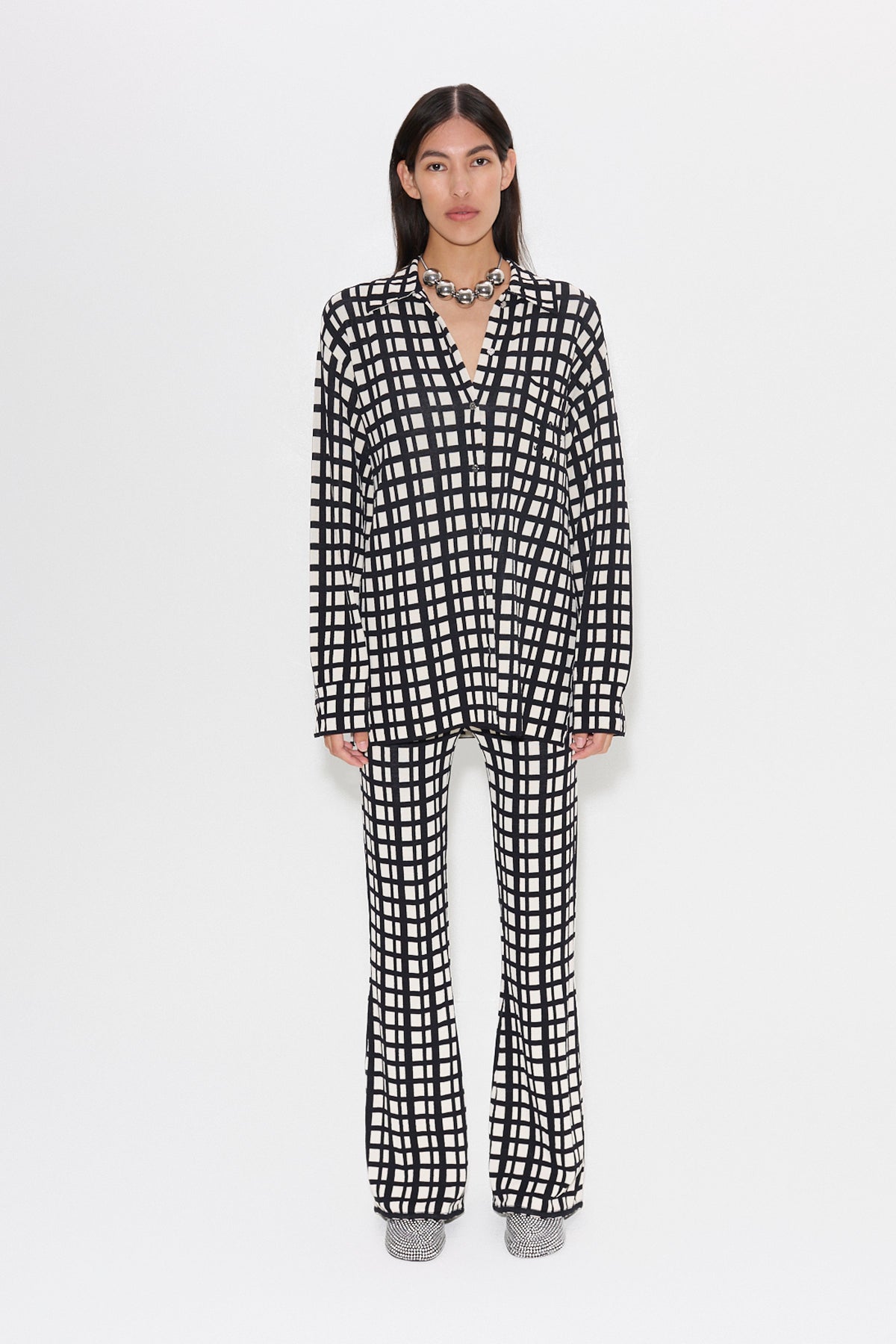 Knits By Whitsett Pant in Windowpane