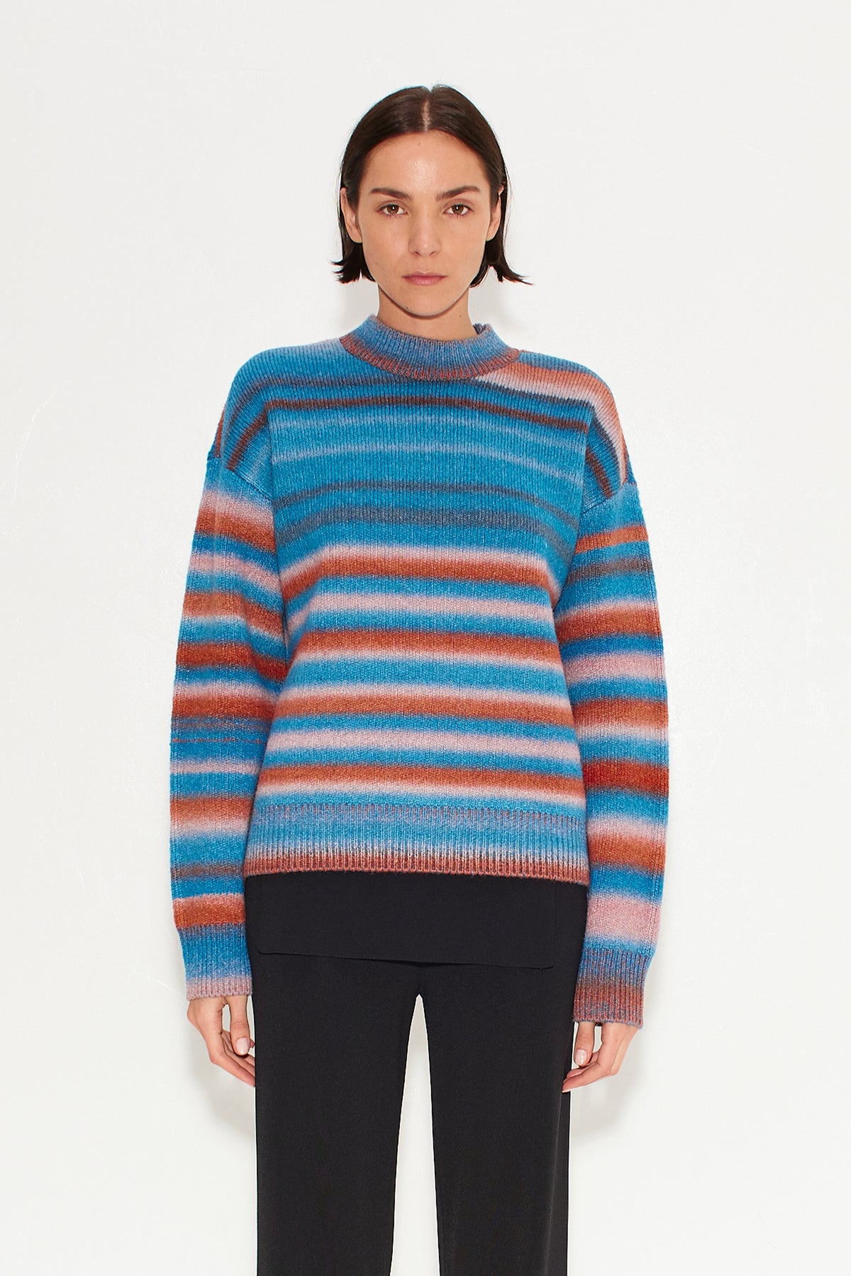 CALDERKNITSWEATERINBLUEMULTII