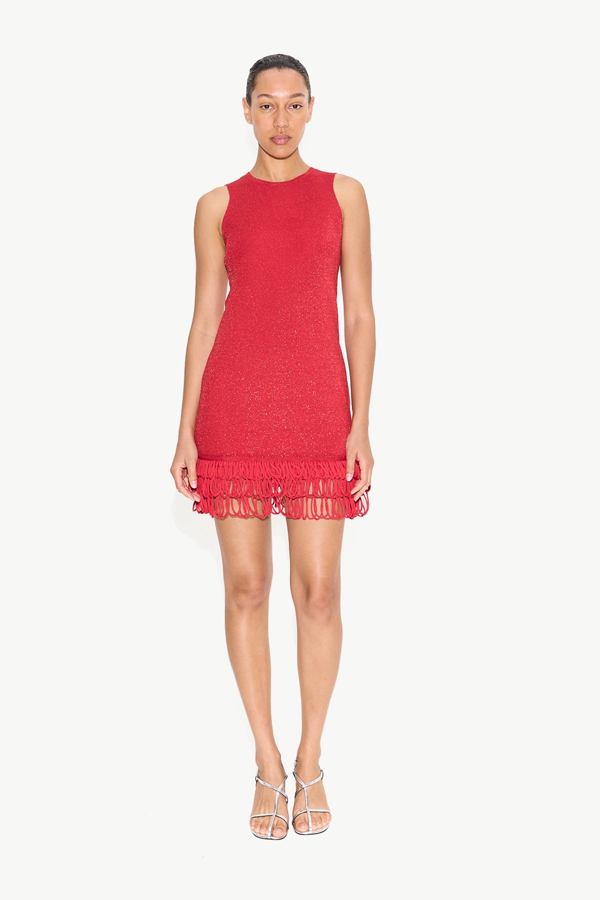 ALBERSKNITMINIDRESS-LUCKY-RED