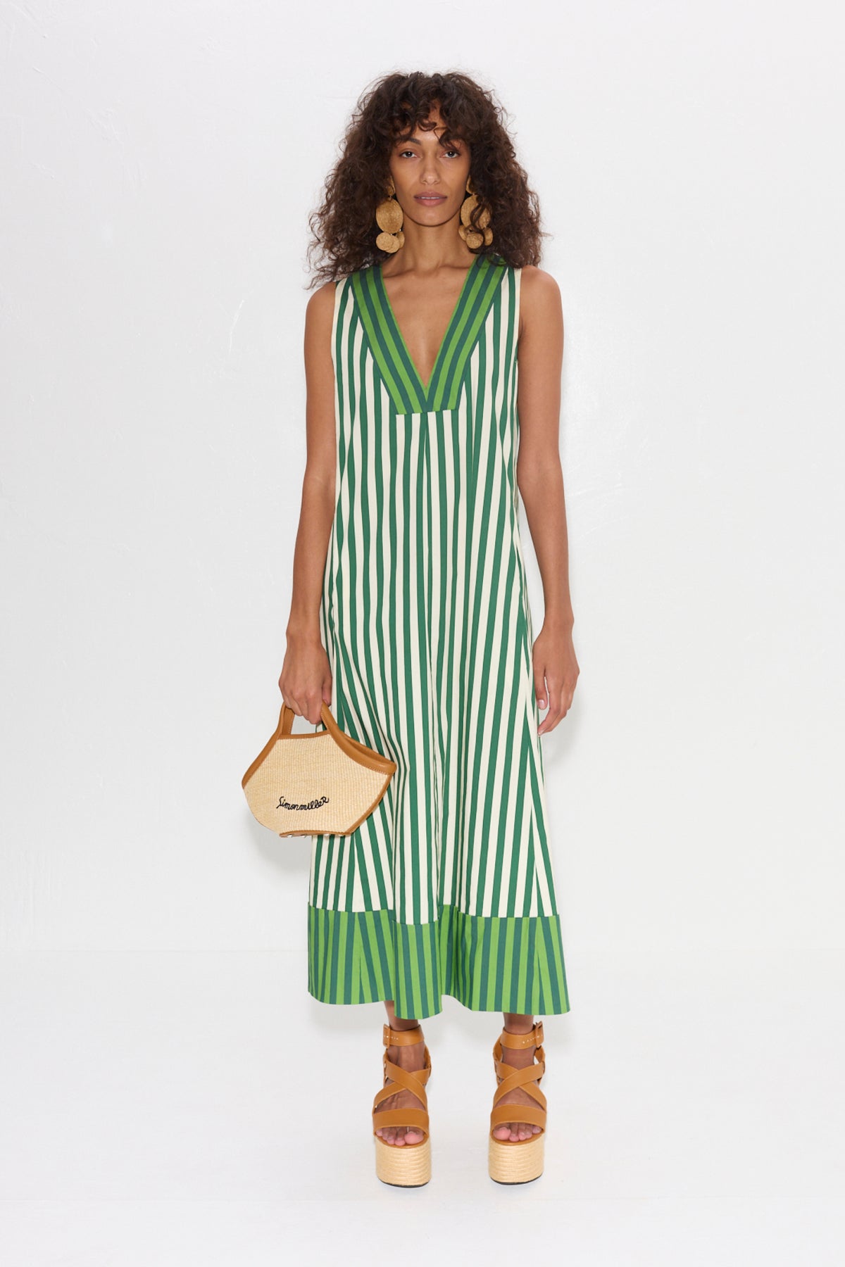 W4453-MARPOPLINDRESS-GREENSTRIPECOMBO