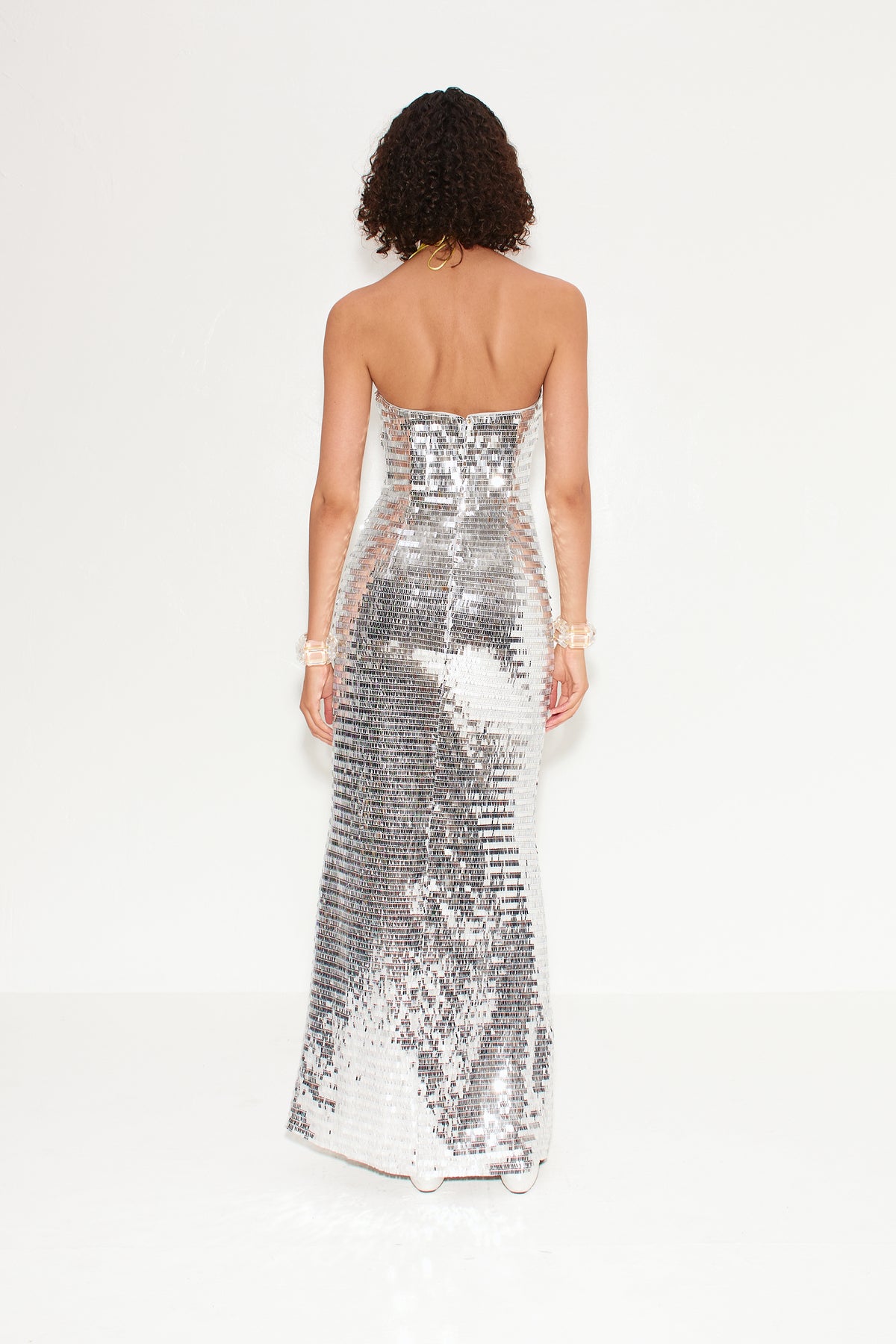 SCULPTY-STRAPLESS-SEQUIN-DRESS-SATALLITE-SILVER